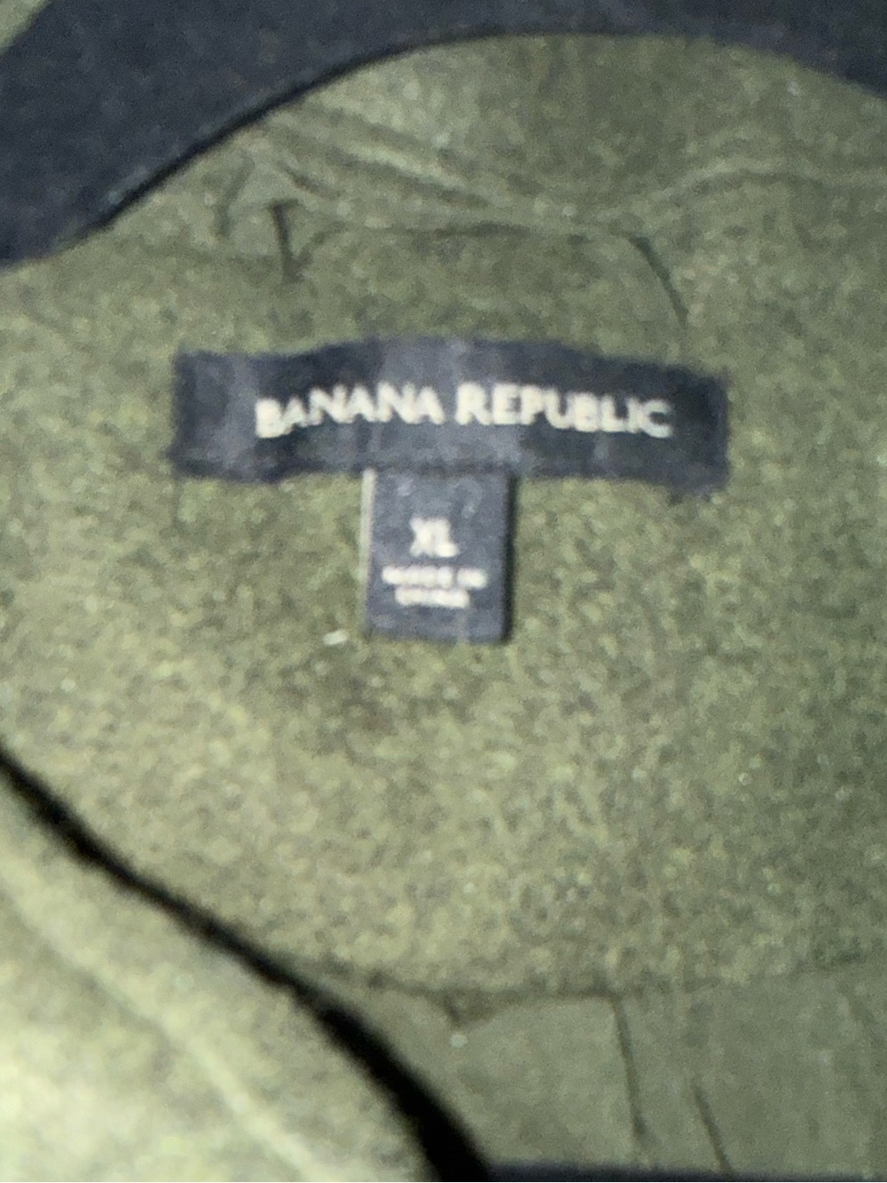 Banana Republic Olive Green Utility Jacket Zip Front XL NWT Women’s - Picture 6 of 10